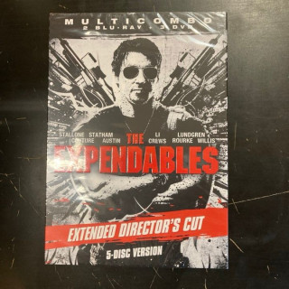 Expendables (extended director's cut) Blu-ray+3DVD (avaamaton) -toiminta-